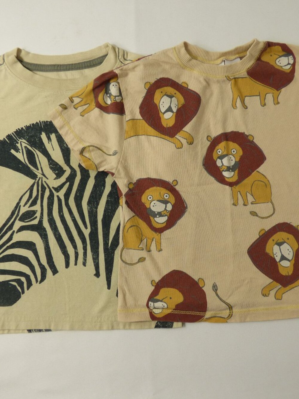 Tea Collection & ZARA Animal T-Shirt Set, Size 2-3 Years